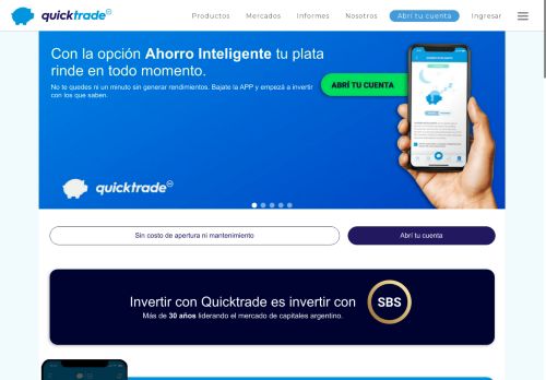 Invertí Online en Quicktrade | Quicktrade