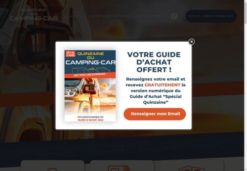 La Quinzaine du Camping-Car - Du 09 au 23 Mars 2024