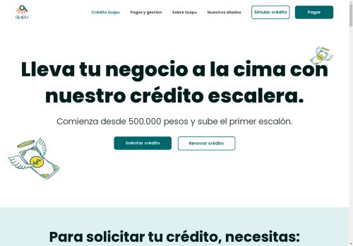 Créditos en Línea para Emprendedores y Negocios - Somos Quipu