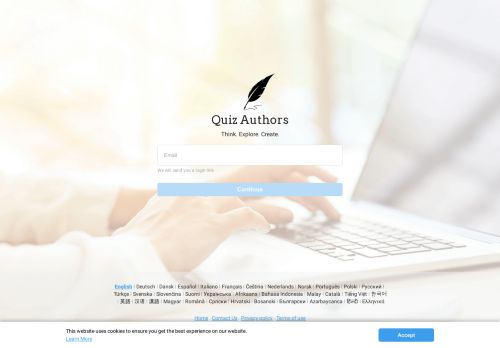 Quiz Authors