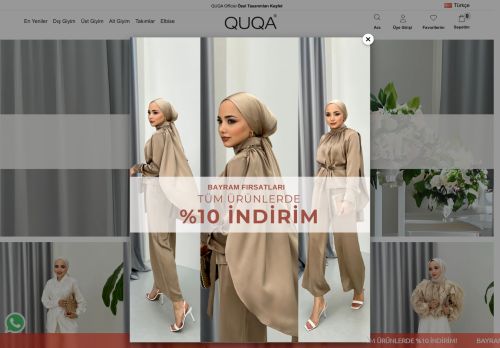 
	Tesettür Giyim Modasında Modern Tasarımlar - QUQA Official
