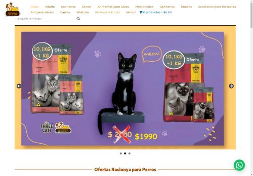 Racionya Alimentos para mascotas - Racionya