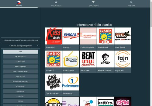 
                
                    Internetové rádio stanice, poslouchejte rádia online | radiaonline.org
                
            