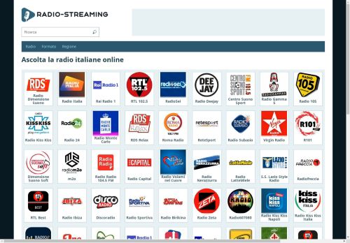 Ascolta la online radio italiane in diretta, streaming