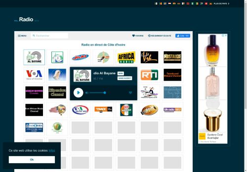 Écouter les stations de radio de Côte d'Ivoire en ligne | Radio.co.ci