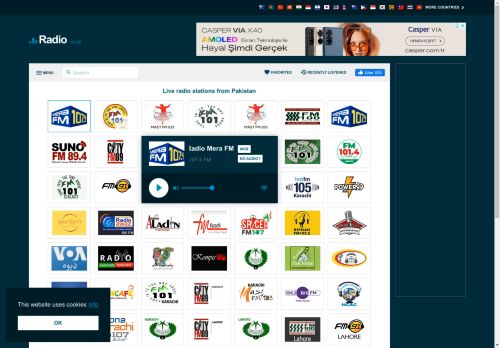 Pakistani radio stations, online Pakistan radio AM/FM | Radio.net.pk