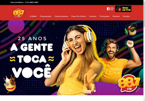 Rádio 88.7 FM - A Gente Toca Você