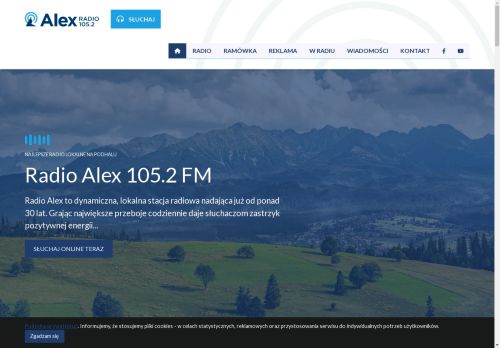 Radio Alex 105.2 FM Zakopane - Najlepsze radio lokalne na Podhalu