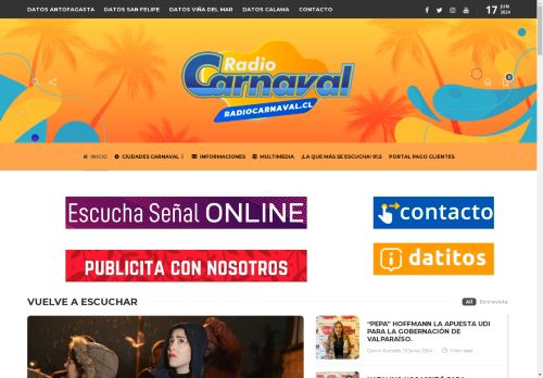 Radio Carnaval FM – ¡La que más se escucha!