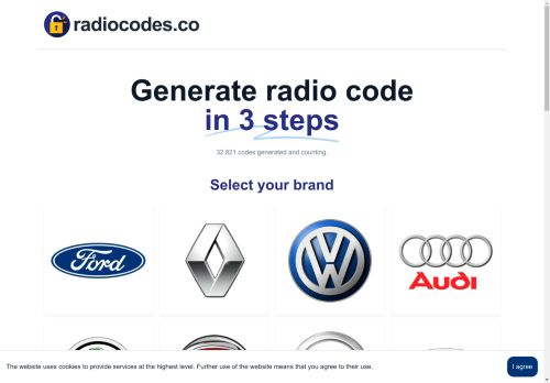 Generate Radio Codes for Most Brands in 3 Minutes 24/7 | Radio decoder