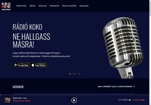 Rádió Koko Marosvásárhely - Online Streaming