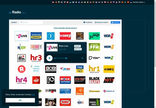 Internetradio Deutschland, Online Radio hören, Radiosender | Radiolisten.de