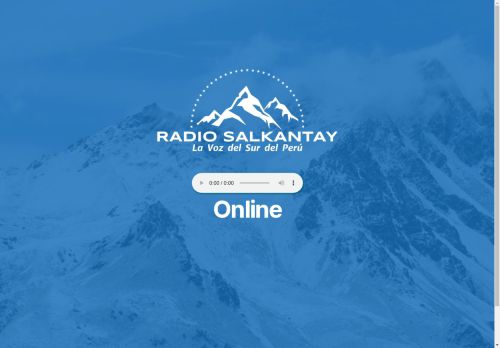 En vivo Radio Salkantay - Noticias del Cusco Perú y el Mundo | Radio | Podcast |