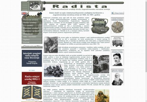 RADISTA - Vojni telekomunikacioni uredjaji