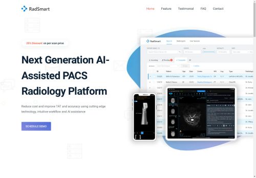 RadSmart | PACS Radiology Platform | RadSmart | PACS Radiology Platform