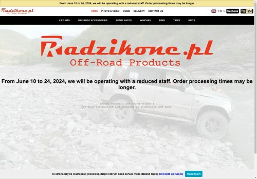 Radzikone.com - Off-Road Products