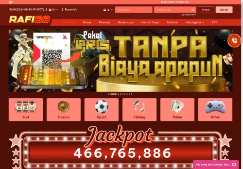 RAFI69 Situs Deposit Dana Terbesar Terpercaya dan Amanah 2024