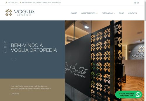 Voglia Ortopedia - Ortopedia e Cirurgia de Quadril