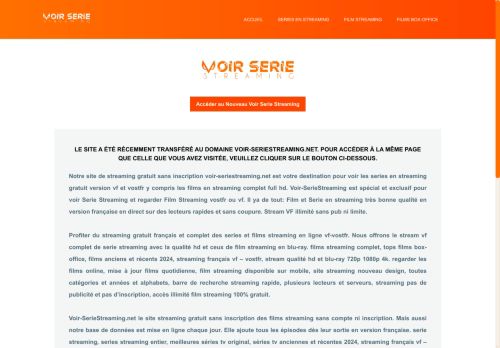  Voir-SerieStreaming | Serie Streaming et Film Streaming