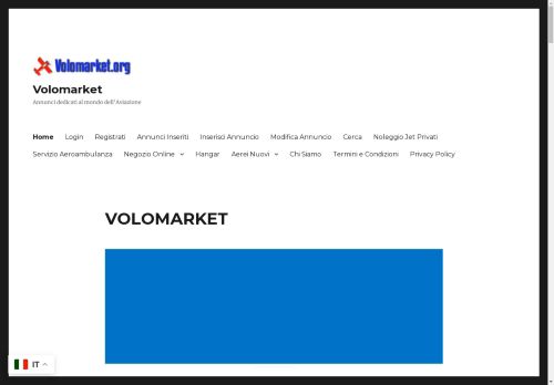 VOLOMARKET ultraleggeri - deltaplani - elicotteri Volomarket