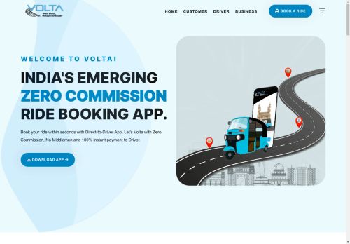 Volta Auto Booking App- Book Your Ride at Lowest Fare