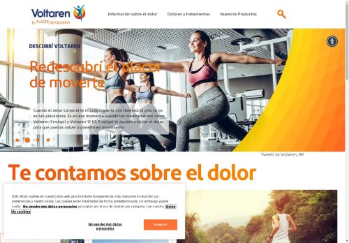 Voltaren Argentina | Alivio del dolor muscular y articular