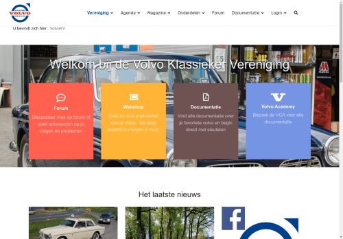 Vereniging - Volvo Klassieker Vereniging