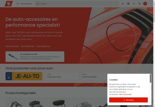 Auto-onderdelen, Accessoires en Performance parts