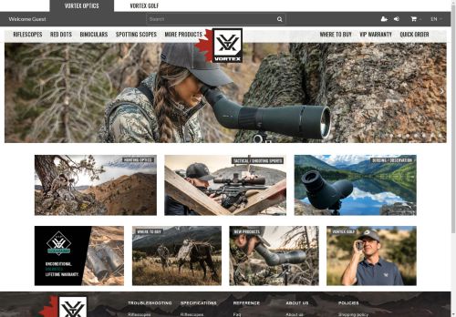 High Performance Optics and Gear - Vortex Canada