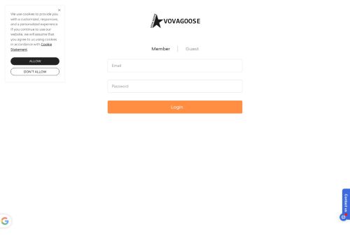 Security Login - www.vovagoose.com