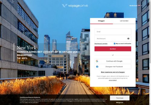 Voyage Privé: luxe verblijf, hoogwaardige vakantie, privéverkoop op internet