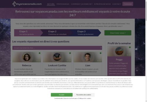 Voyance en ligne : nos mediums apportent un éclairage et des réponses fiables à toutes vos questions - voyancecanada.com
