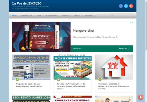 La Voz del EMPLEO - Te mostramos la información de convocatorias de trabajo disponibles en tu zona.