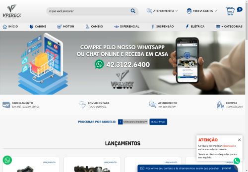 VPereck - Peças e Acessórios para Caminhões IVECO/DAF