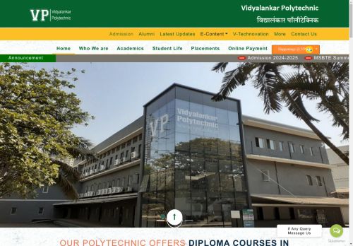 VP | Vidyalankar Polytechnic