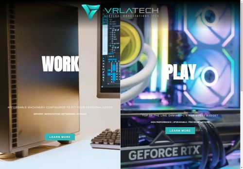 Servers, Workstations, and Gaming PCs - VRLA Tech