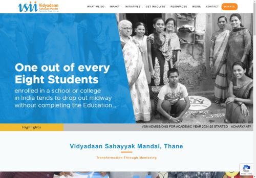 VSM Thane - Charitable Educational Trust for Children - Helping Children getting Educated