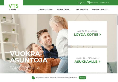 VTS-kodit - VTS-kodit vuokra-asuntoja Tampereella