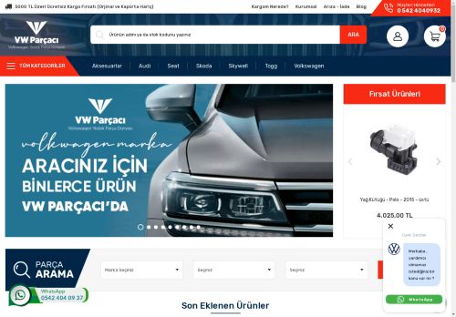 Volkswagen Yedek Parça Dünyası - VW PARÇACI