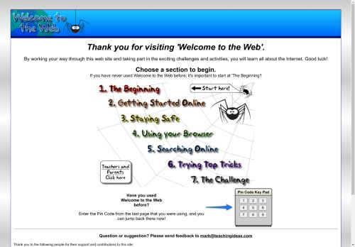 Welcome to the Web