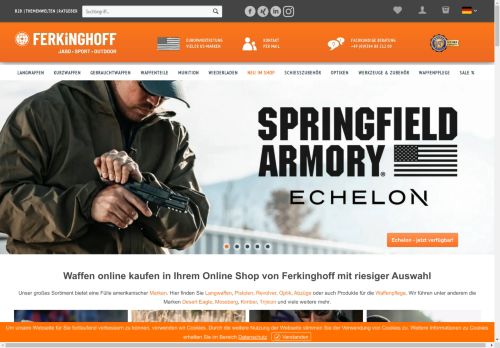 Waffen Online kaufen - ✪ Ferkinghoff Onlineshop