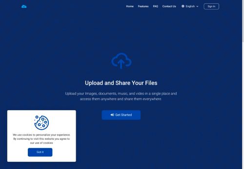 Wahmi — Upload and share your files