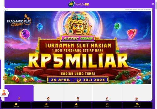 WAMA88 - Taruhan Slot Judi Online Terpercaya 2024