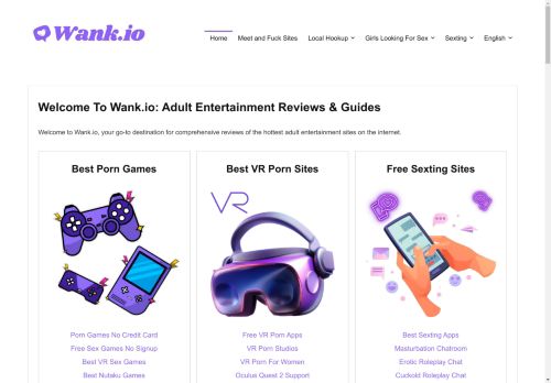 Welcome To Wank.io: Adult Entertainment Reviews & Guides - Wank.io