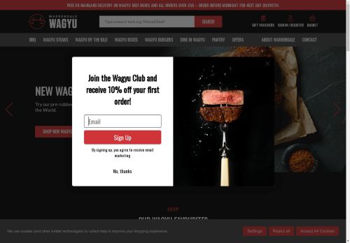 Buy Wagyu Beef Online with Next Day Dispatch Available (Tue - Sat) | Warrendale Wagyu