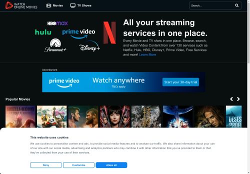 All your streaming services in one place.