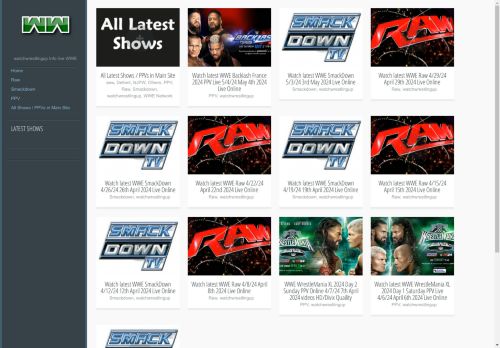 watchwrestlingup Info live WWE - watchwrestlingup Info live WWE