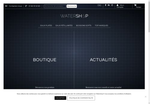 

        Watershop.fr Le plus grand choix d'eaux de luxe et du monde