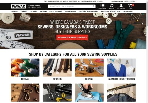 WAWAK – Finest Sewing Supplies l Since 1907