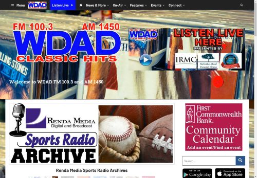 WDAD AM1450 & 100.3FM